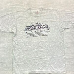 Fruit of the Loom Light Gray Alcatraz Graphic Tee